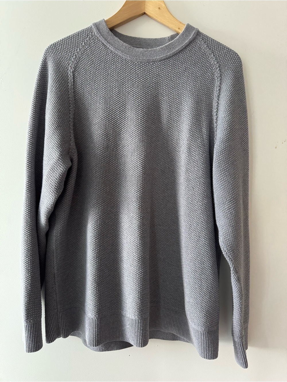 Lululemon Textured Knit Crewneck Sweater